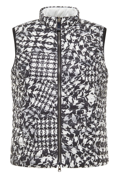 Barbara Lebek 36050032 Off White Reversible Padded Gilet - Rouge Boutique
