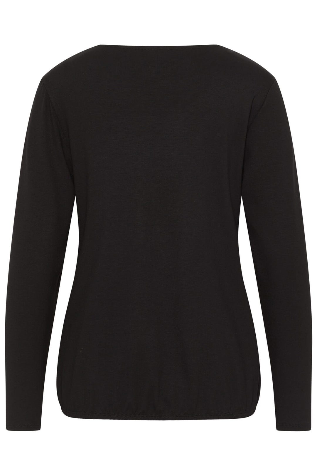 Barbara Lebek 36170032 Black Motif Long Sleeve Top - Rouge Boutique