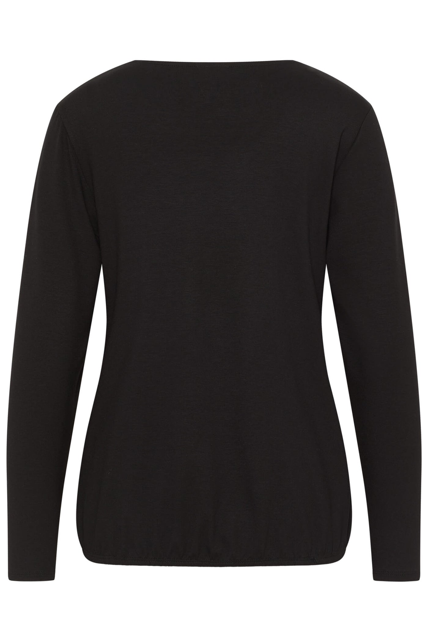 Barbara Lebek 36170032 Black Motif Long Sleeve Top - Rouge Boutique