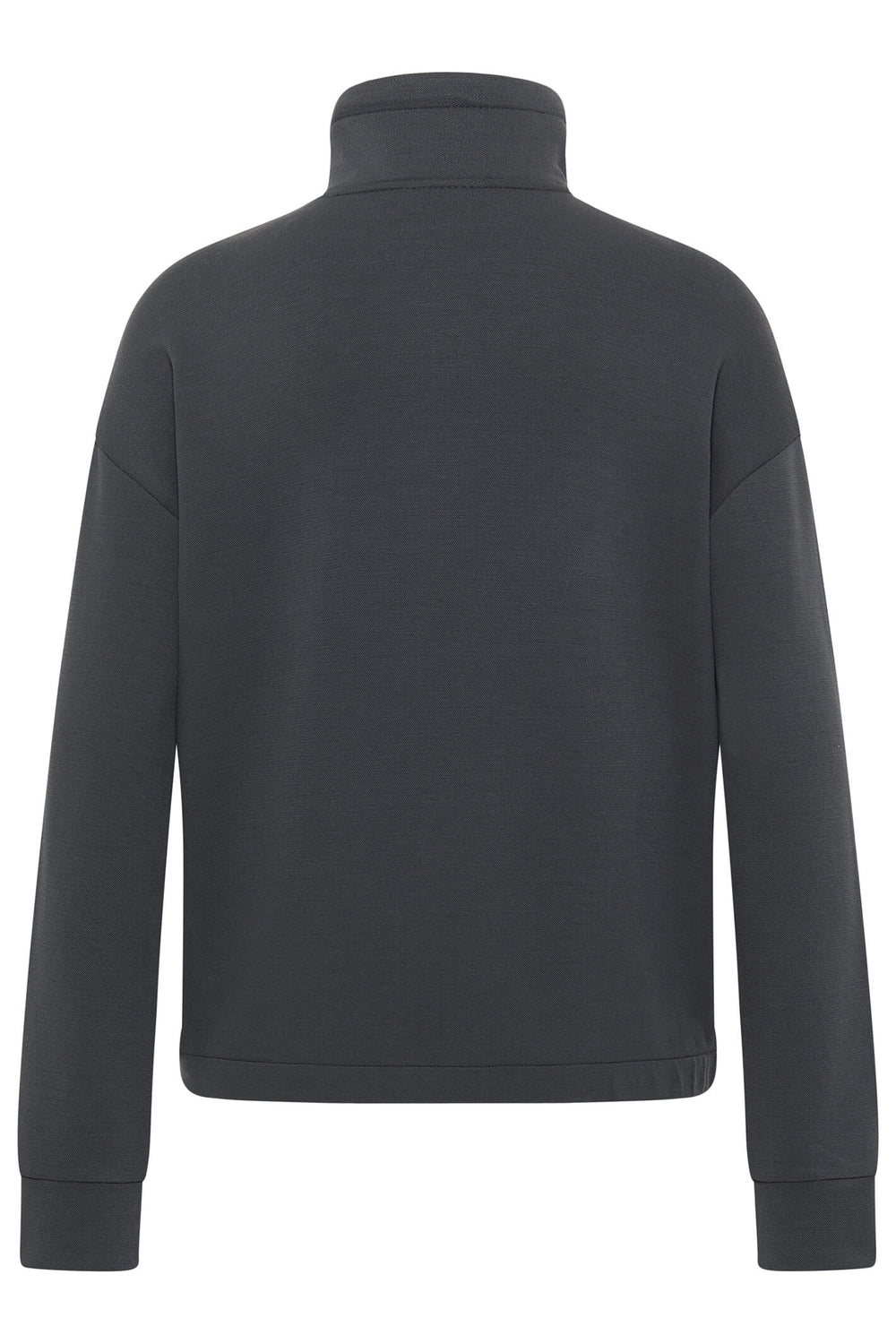 Barbara Lebek 38050032 Dark Grey Zip Front Jacket - Rouge Boutique