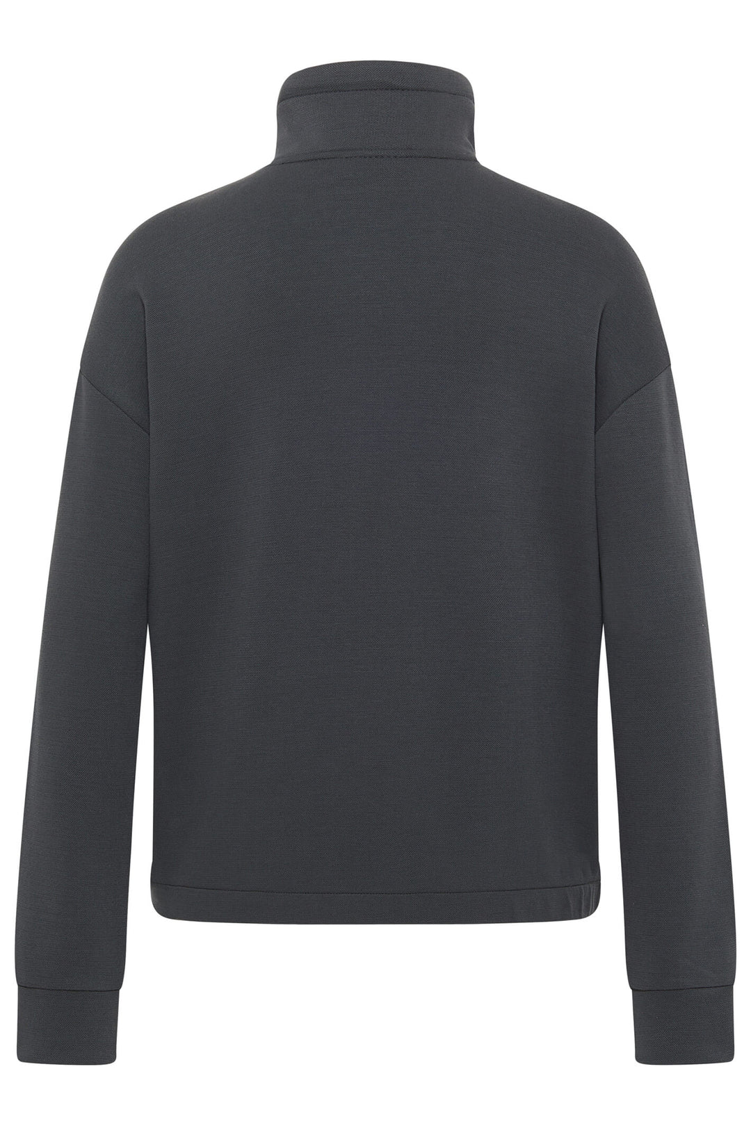 Barbara Lebek 38050032 Dark Grey Zip Front Jacket - Rouge Boutique