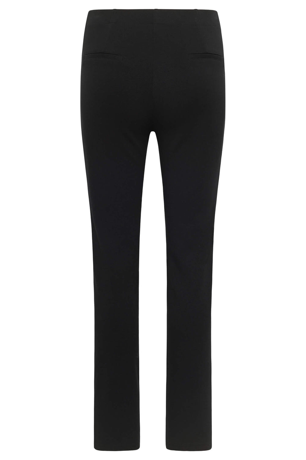 Barbara Lebek 45530032 Black Pull On Trousers With Zip Pockets - Rouge Boutique