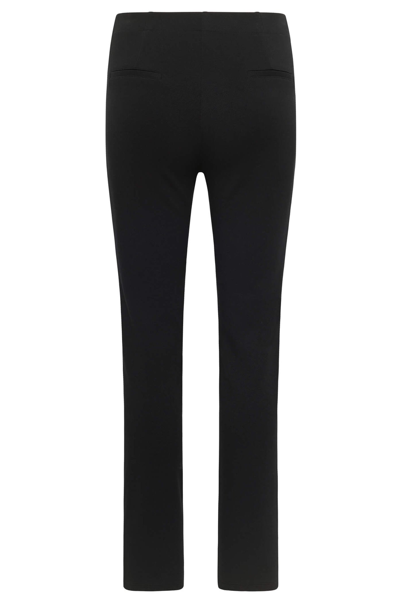 Barbara Lebek 45530032 Black Pull On Trousers With Zip Pockets - Rouge Boutique