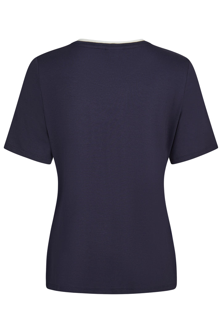 Barbara Lebek 55640062 Navy T-Shirt 870