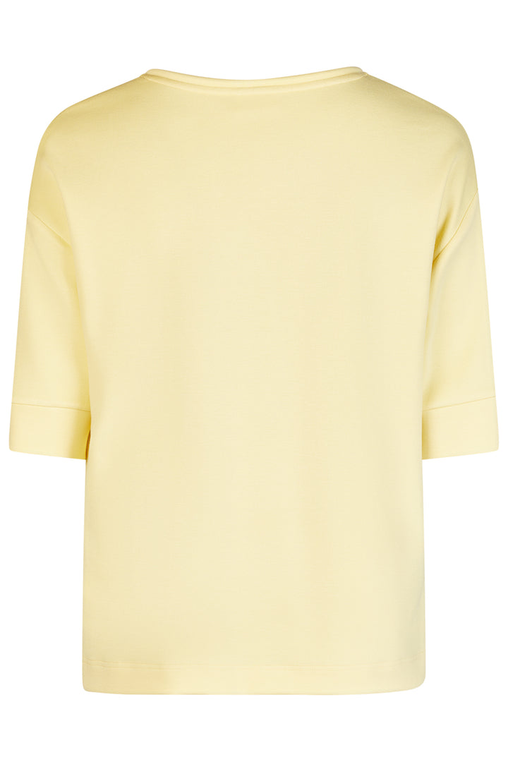 Barbara Lebek 56550062 Sunny Yellow Short Sleeve Sweatshirt 141