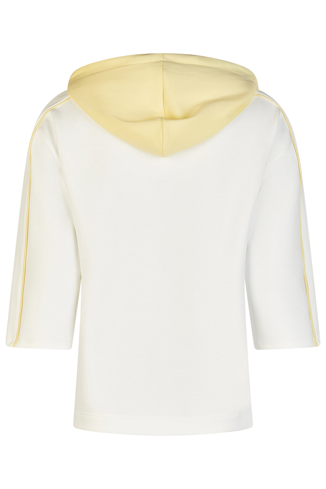 Barbara Lebek 56610062 Off White Lemon Hooded Sweatshirt 120