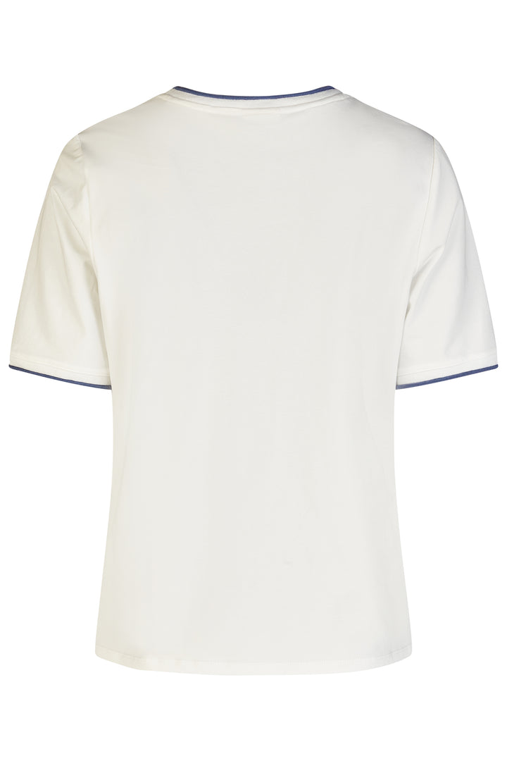 Barbara Lebek 56650062 Off White 'Summer' Motif T-Shirt 120