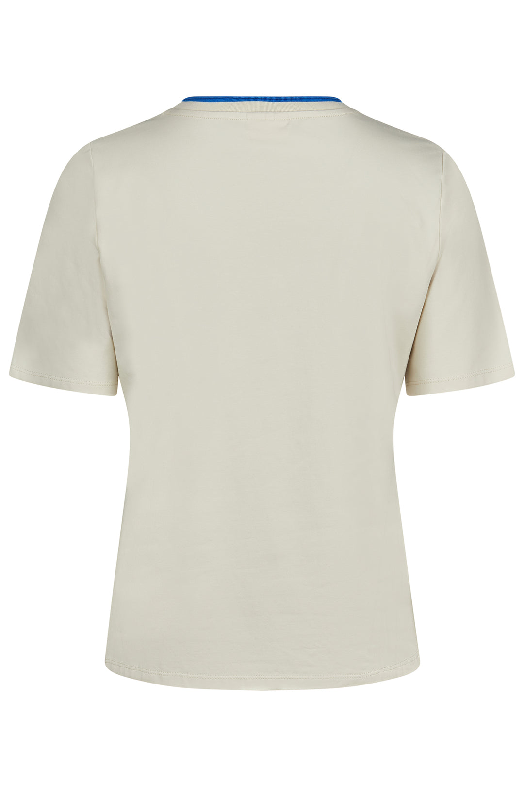 Barbara Lebek 57630062 White Sand Flower Motif T-Shirt 227