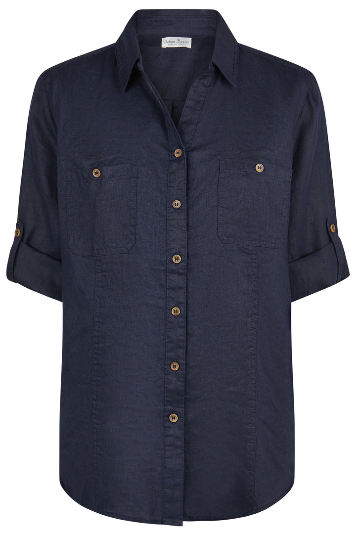 Barbara Lebek 61620062 Navy Blue Blouse 870