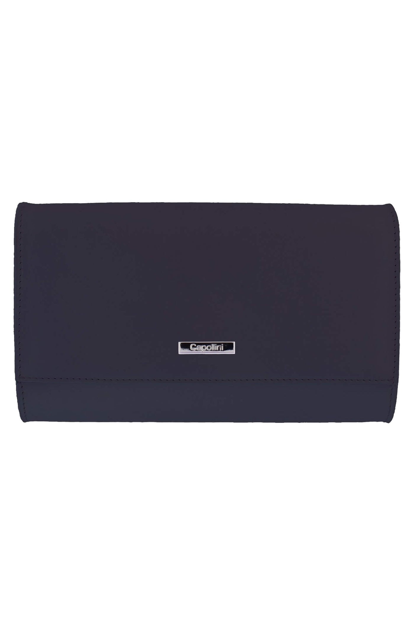 Capollini Emory Patent Navy Leather Bag CB018 - Rouge Boutique