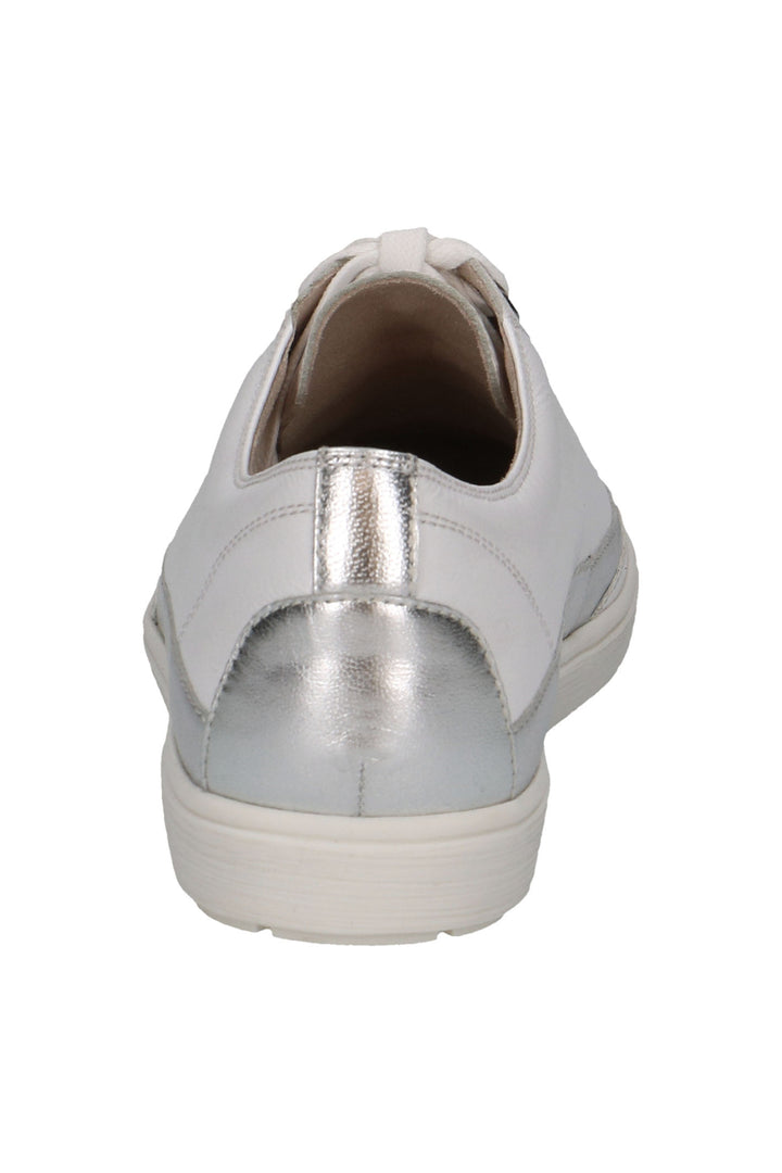 Caprice 9-23654-42 White Air Motion Leather Trainer - Rouge Boutique