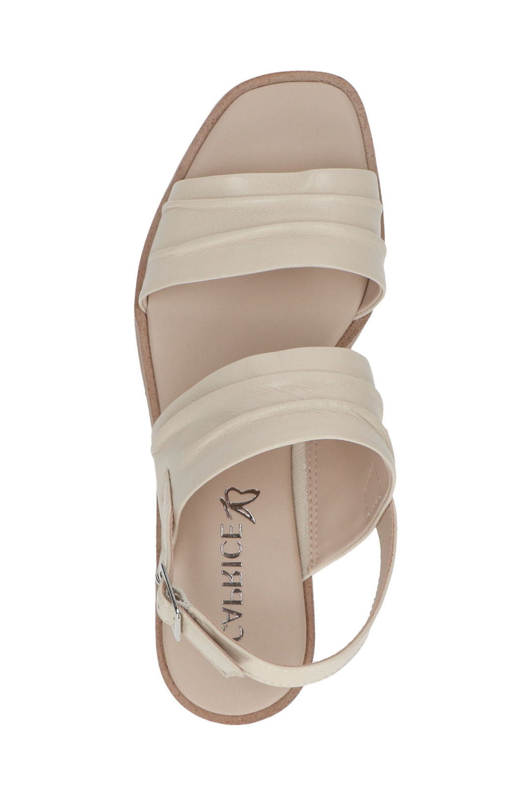 Caprice 9-28711-42 144 Off-White Cream Memotion Sandals - Rouge Boutique Inverness