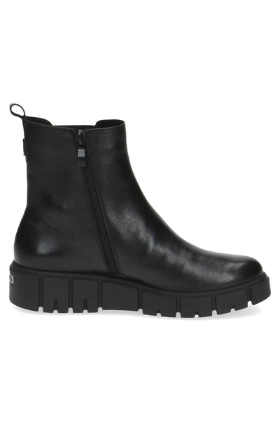 Caprice Amila 9-25411-41-022 Black Nappa Leather Boots - Rouge Boutique