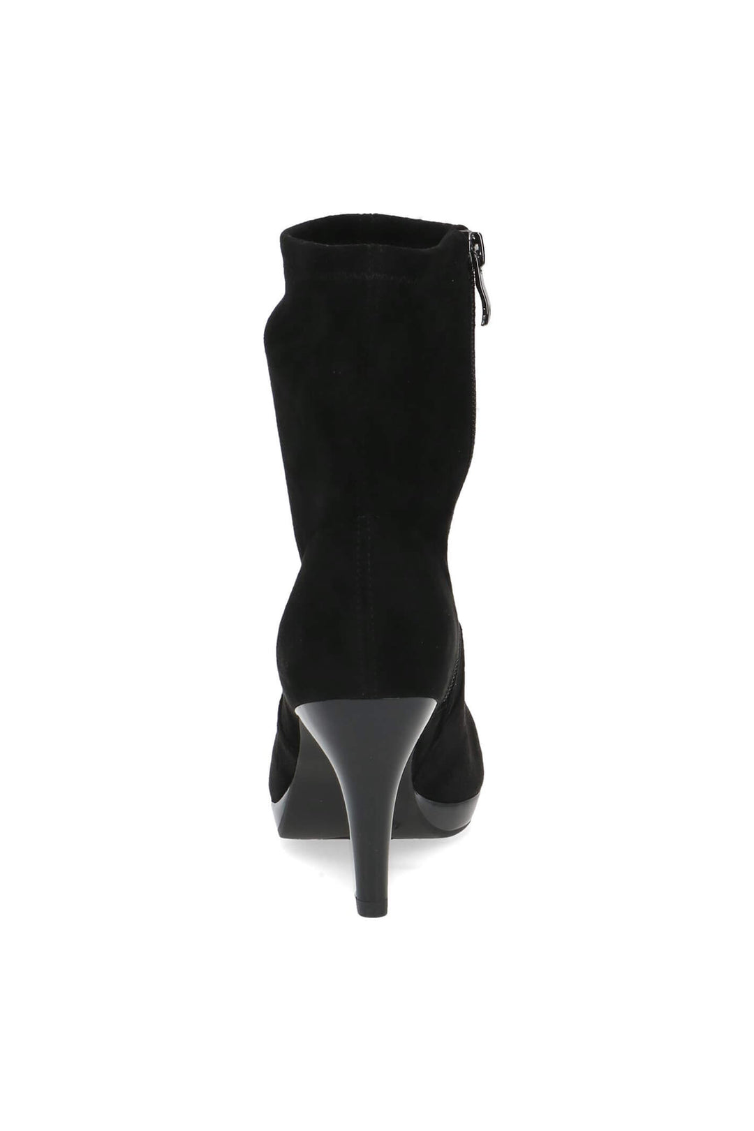 Caprice Ashley 9-25338-41-044 Black Stretch Ankle Boots - Rouge Boutique
