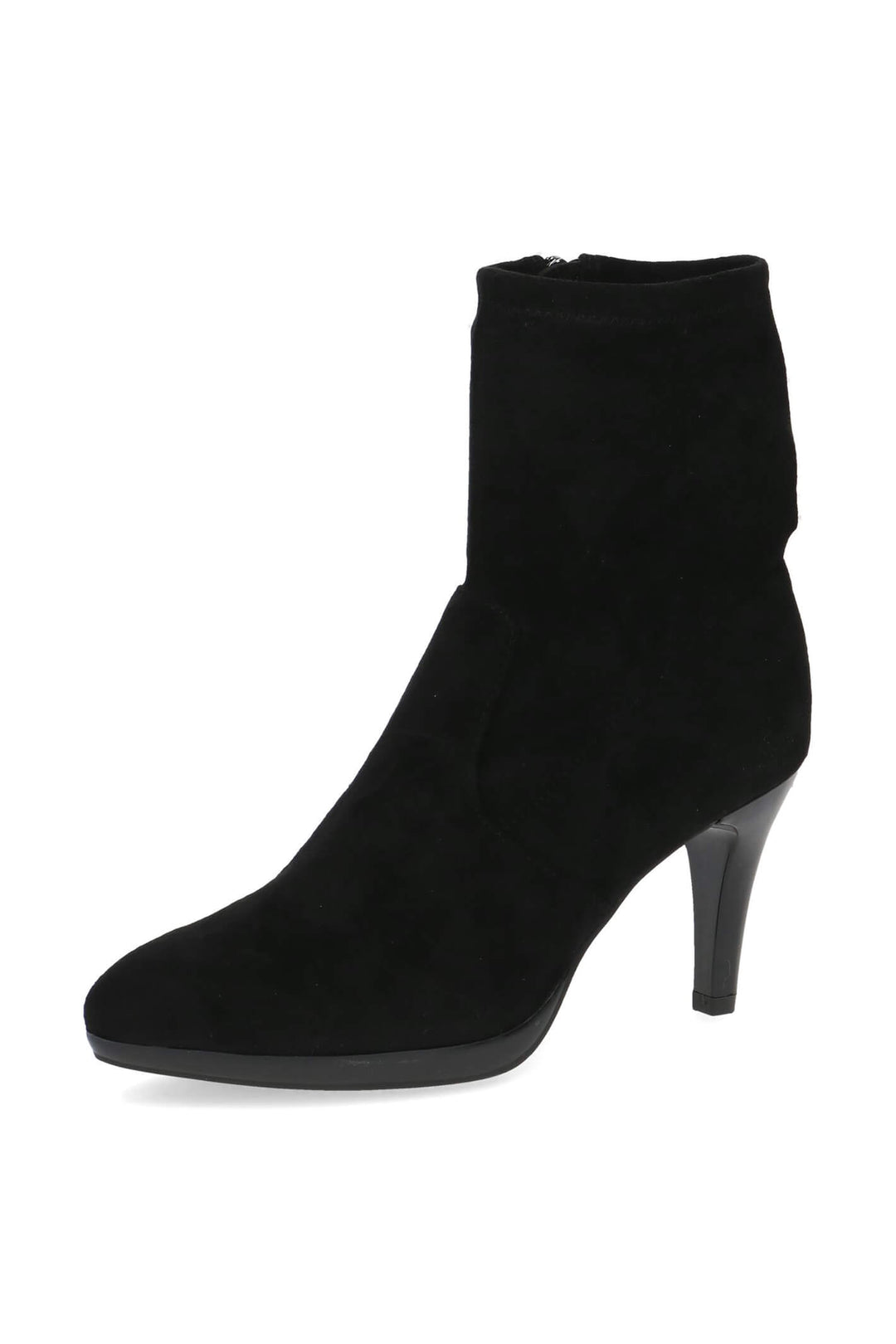 Caprice Ashley 9-25338-41-044 Black Stretch Ankle Boots - Rouge Boutique