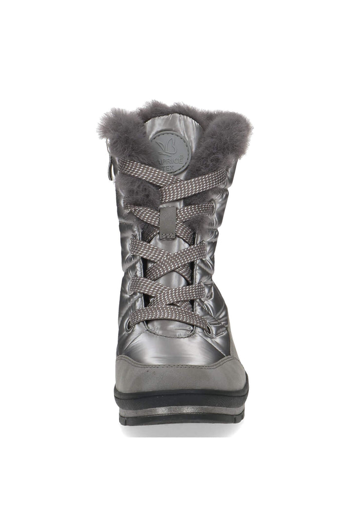 Caprice Holy 9-26226-41-345 Taupe Faux Fur Trim Boots - Rouge Boutique