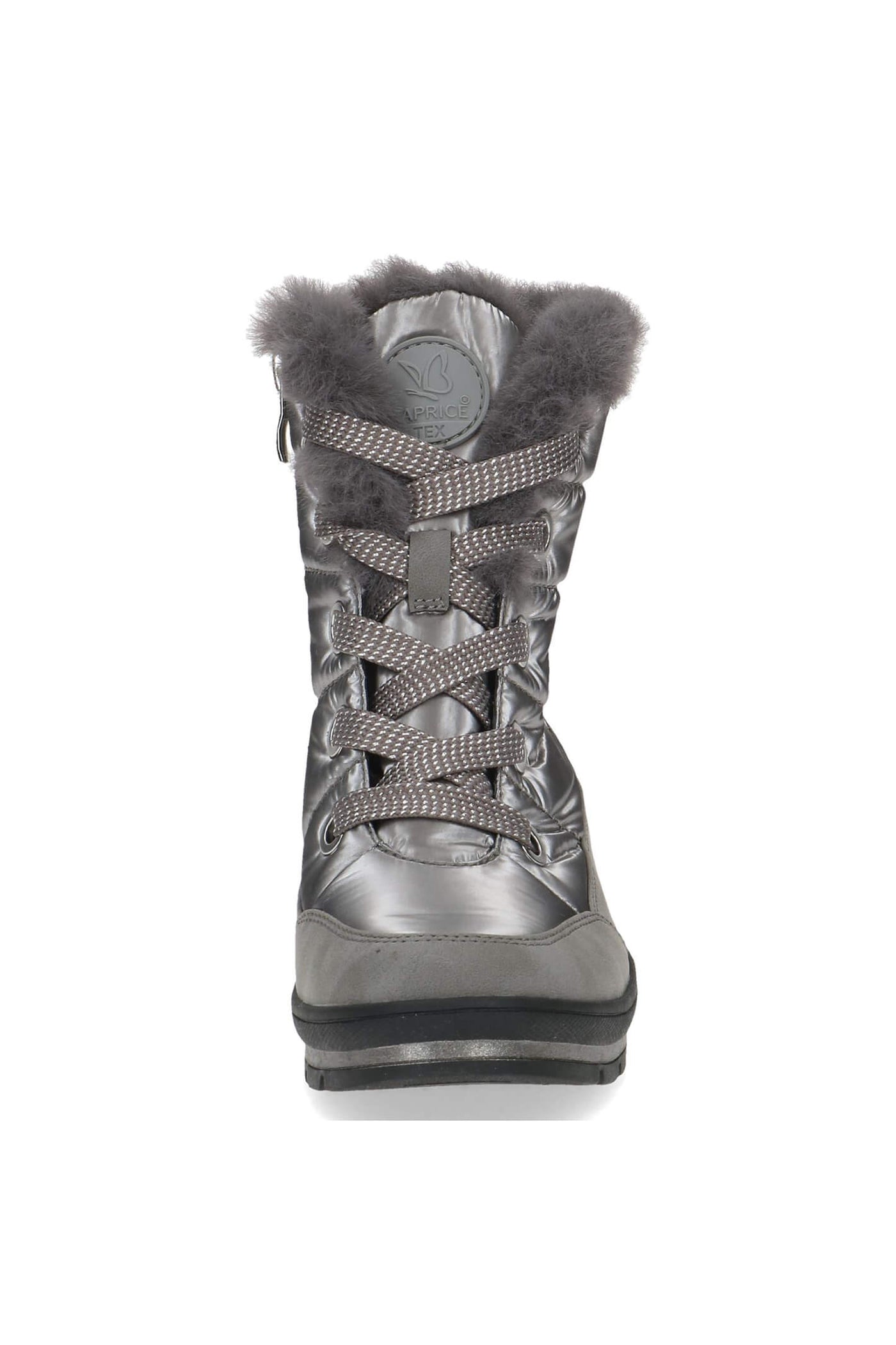 Caprice Holy 9-26226-41-345 Taupe Faux Fur Trim Boots - Rouge Boutique
