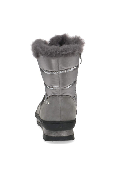 Caprice Holy 9-26226-41-345 Taupe Faux Fur Trim Boots - Rouge Boutique