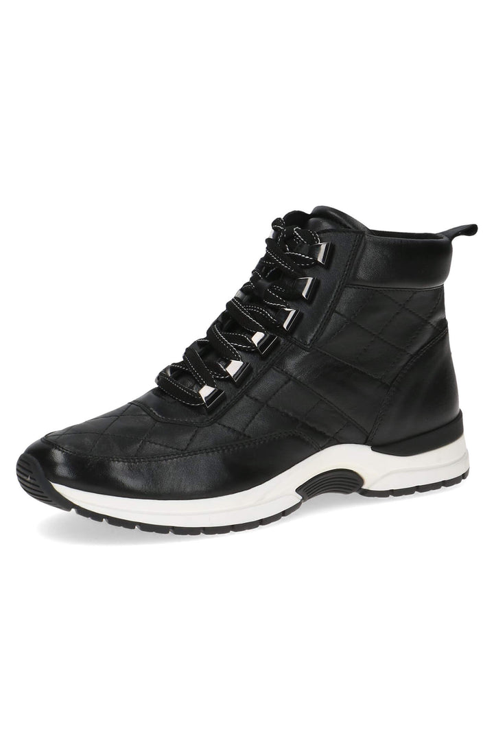 Caprice Lea 9-25256-41-040 Black Soft Nappa Leather Boots - Rouge Boutique