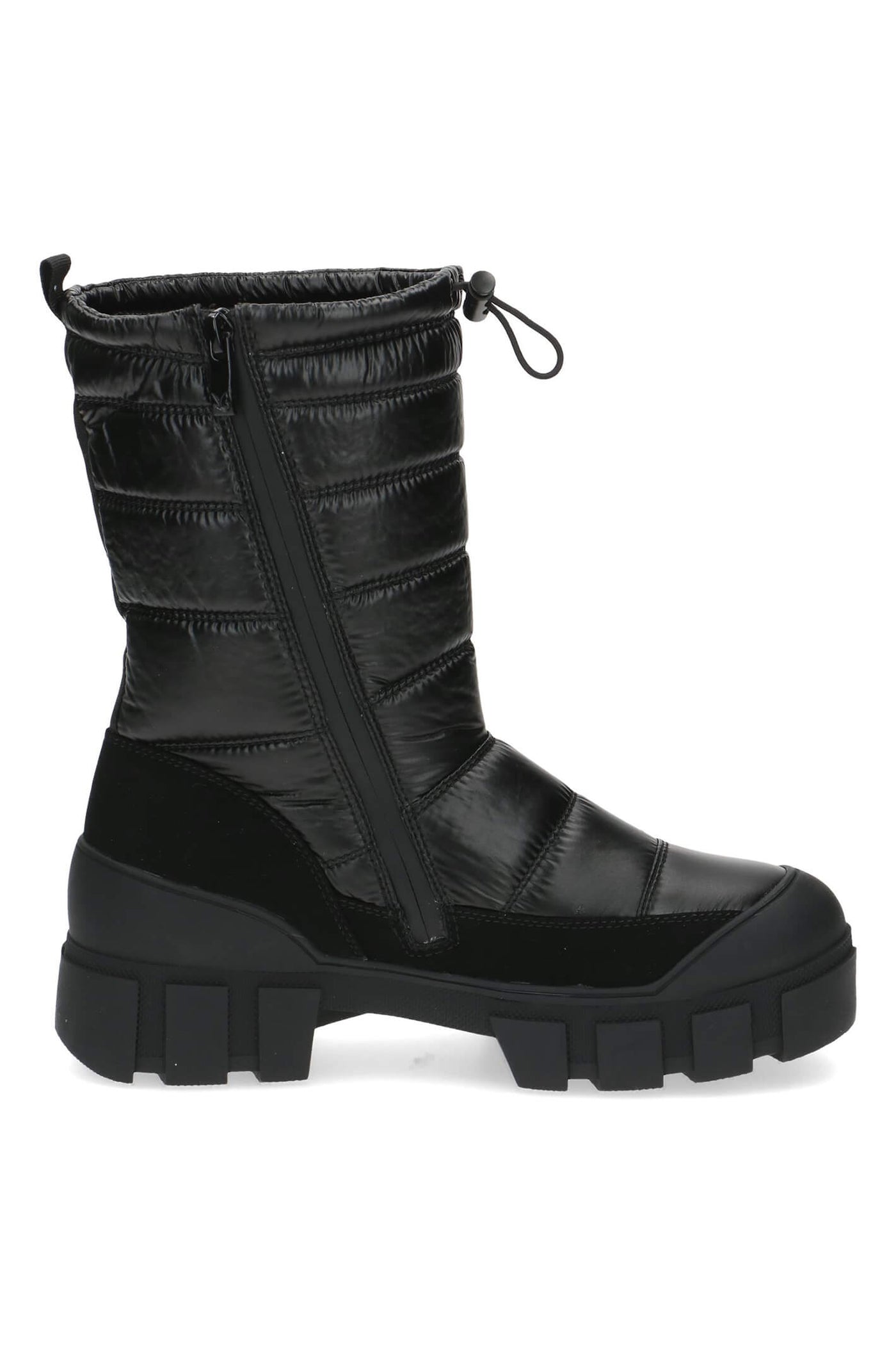 Caprice Tora 9-26444-41-019 Black Climotion Drawstring Boots - Rouge Boutique