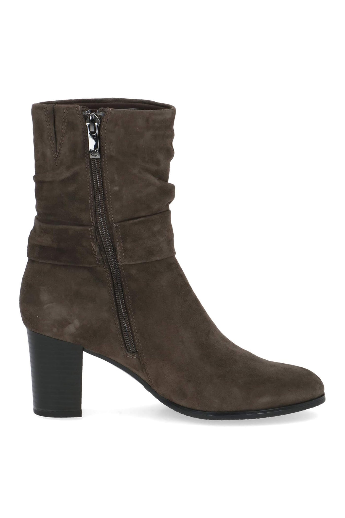 Caprice Verdana 9-25328-41-225 Stone Brown Suede Boots - Rouge Boutique