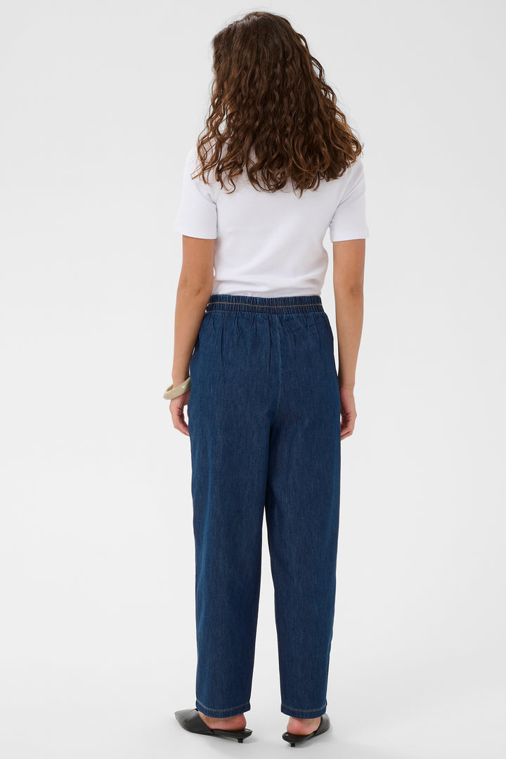 Culture CUlava Arpa 50112814 Dark Blue Denim Trousers 500029