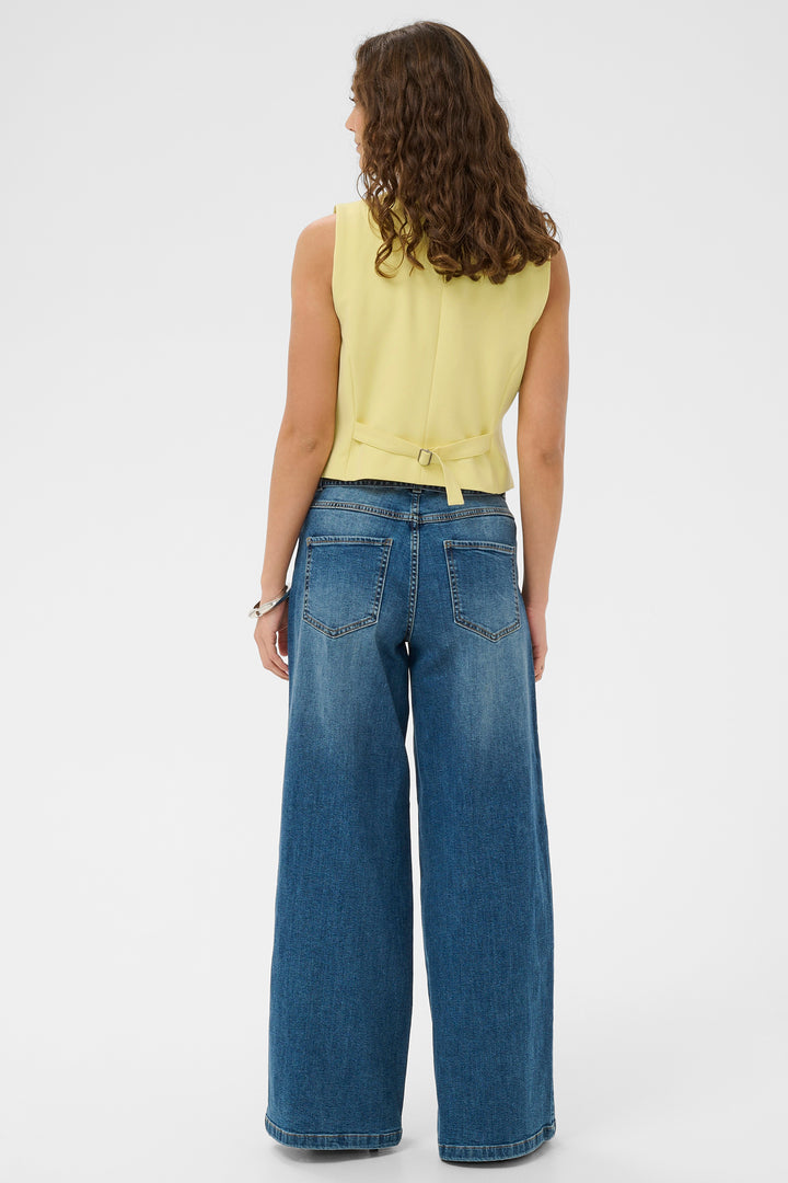 Culture CUnalina Clara 50112887 Lemon Waistcoat