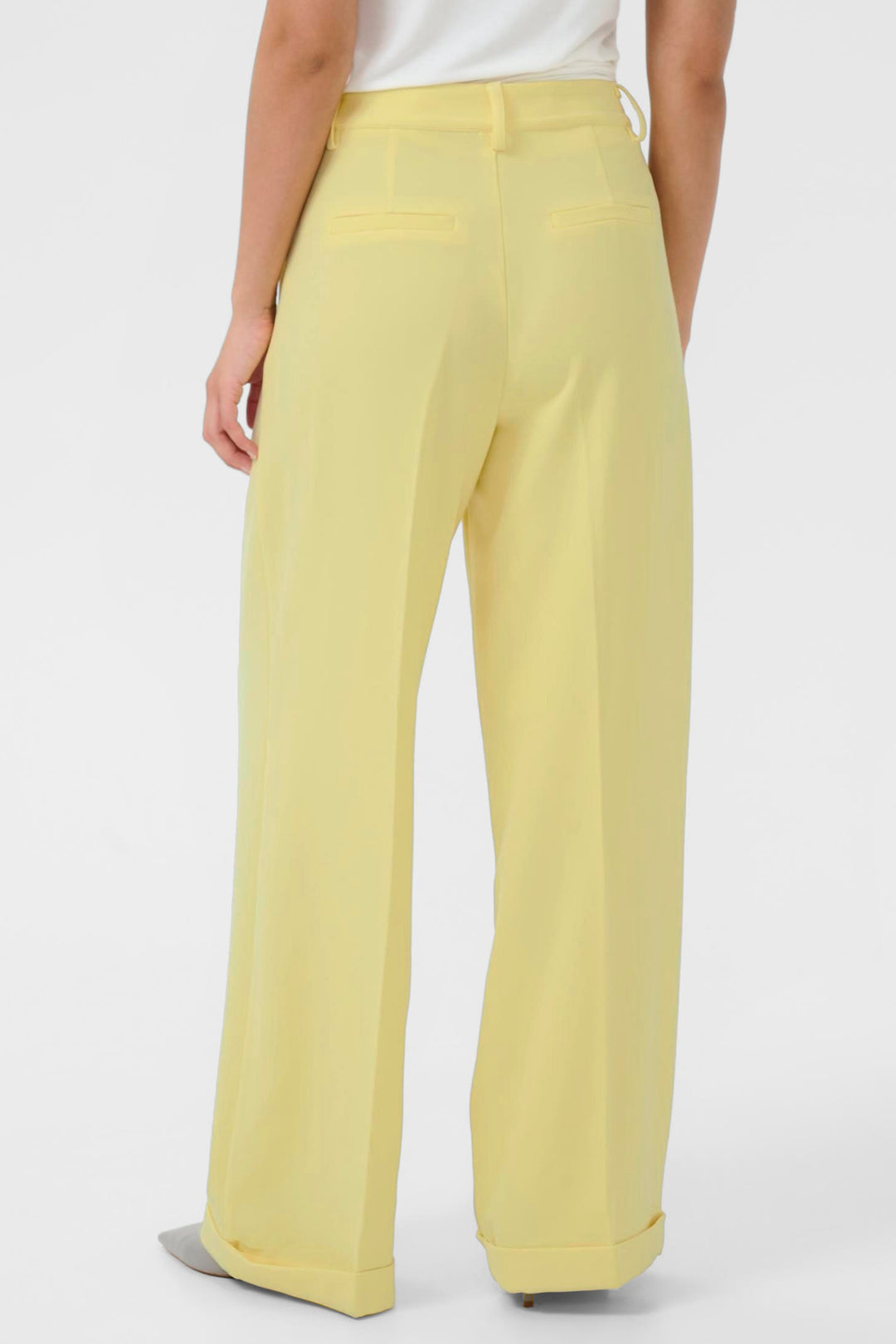 Culture CUnalina Clara 50112888 Lemon Trousers