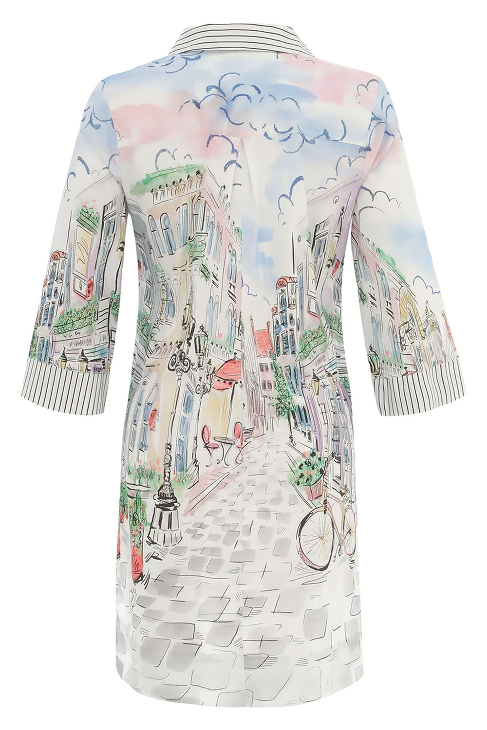 Dolcezza 25725 Sunday Morning Print Dress - Rouge Boutique