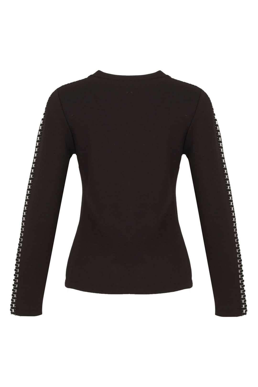 Dolcezza 74170 Top Black Sparkle Love Jumper - Rouge Boutique Inverness