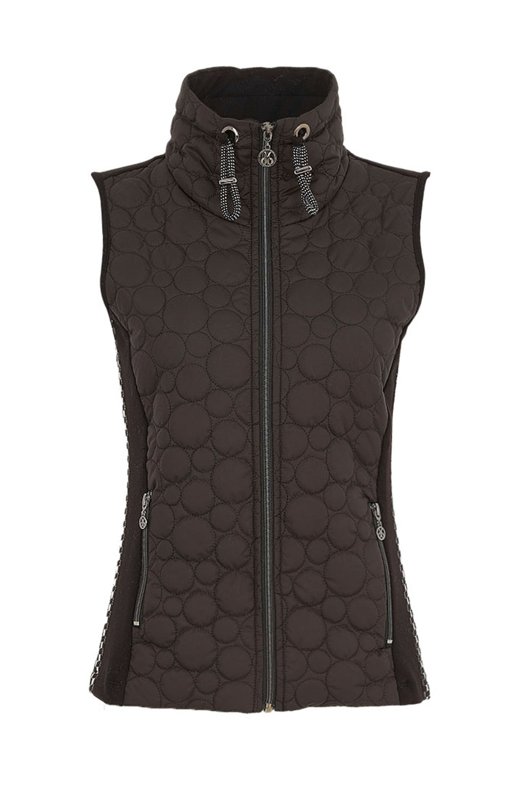 Dolcezza 74171 Gilet Black and White - Rouge Boutique Inverness