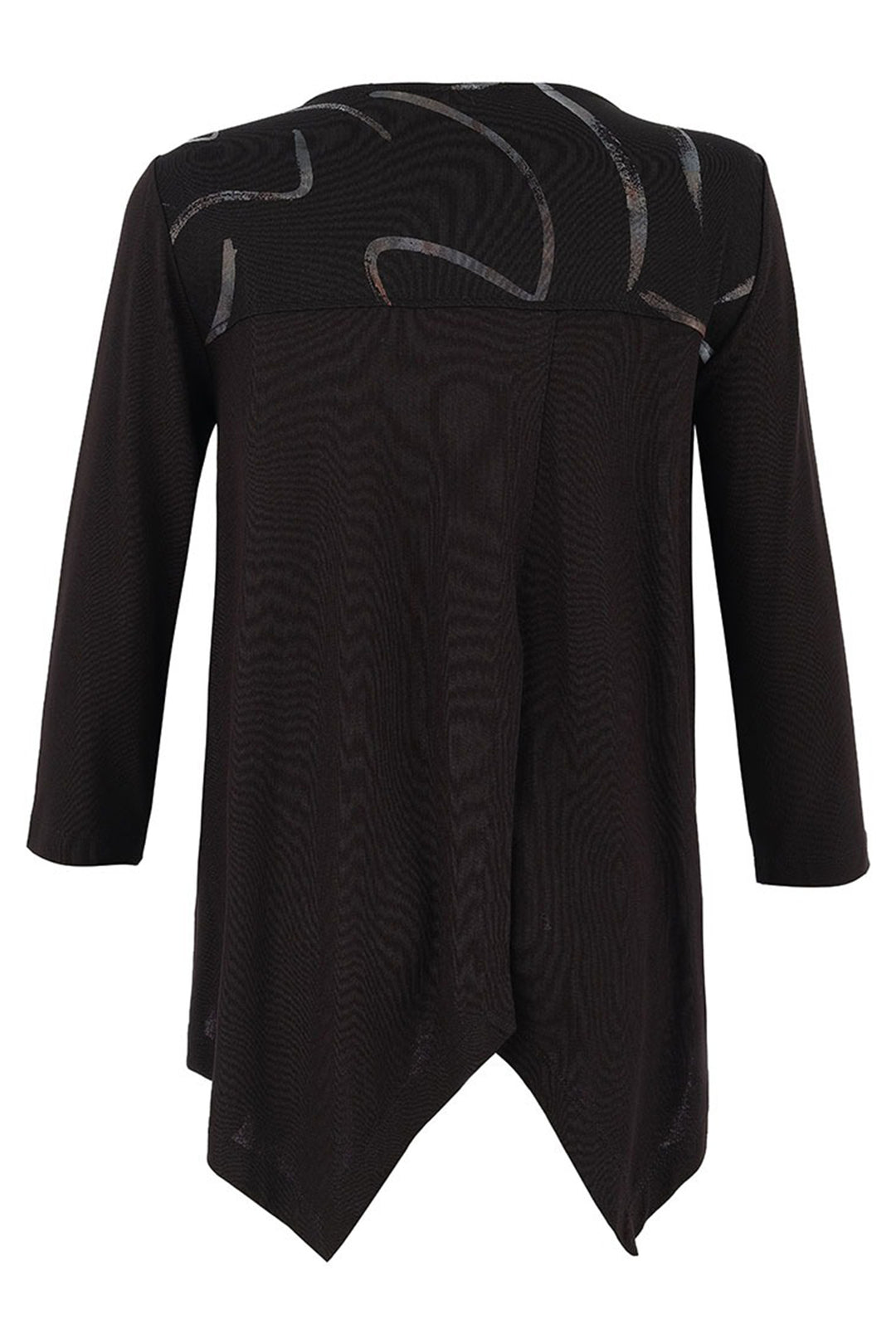 Dolcezza 75121 Top Dancing In The Dark Print Quirky Top