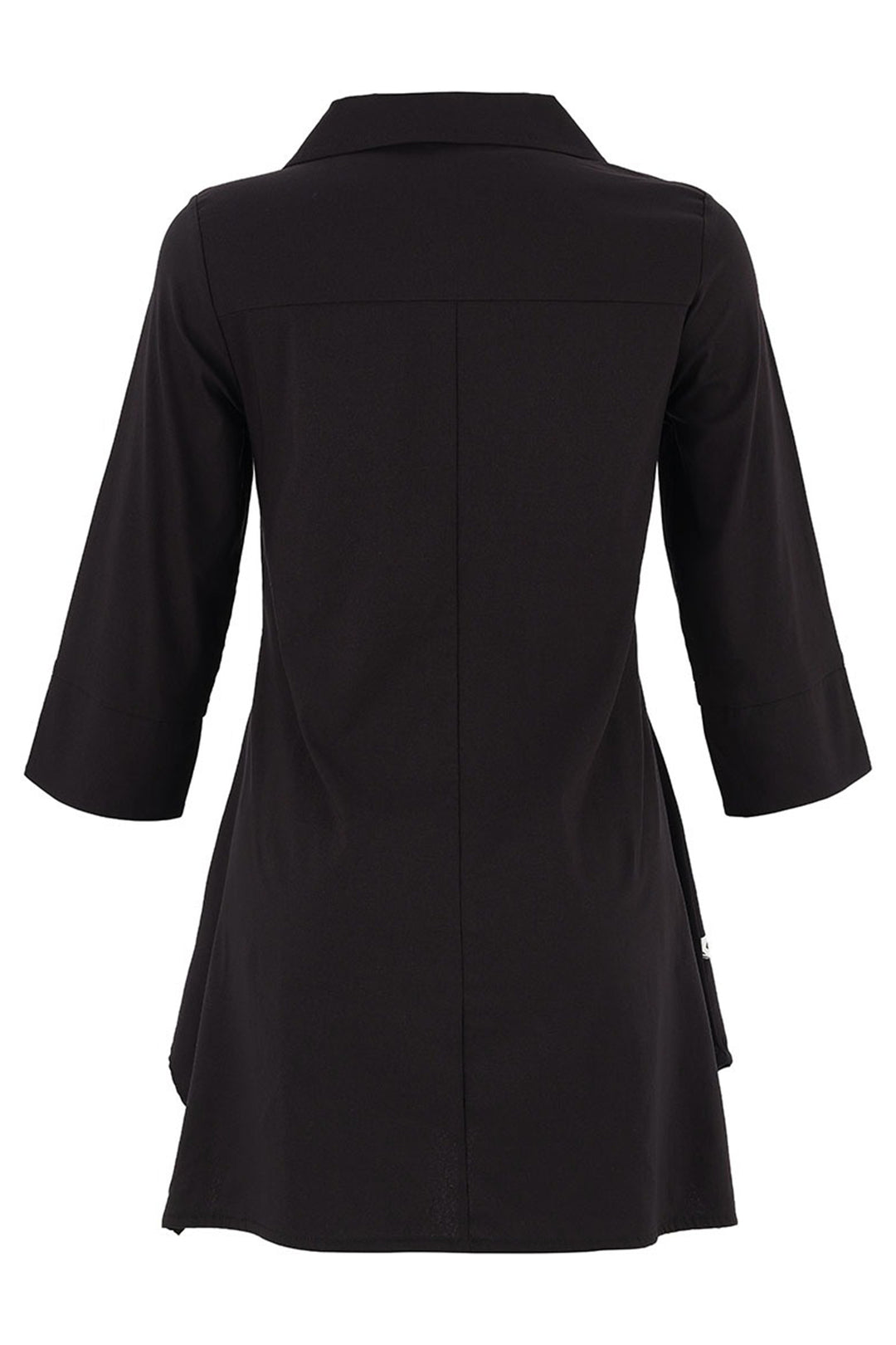 Dolcezza 75125 Black White Longer Shirt with Quirky Bottom