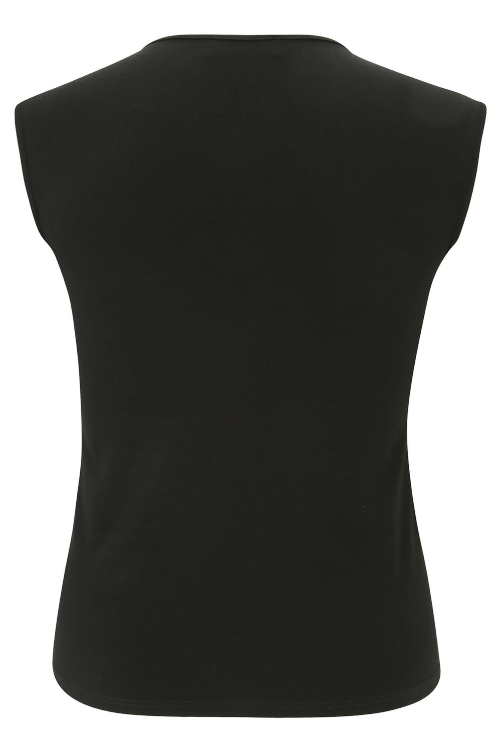 Doris Streich 559 270 Black Flower Print Diamante Sleeveless T-Shirt - Rouge Boutique