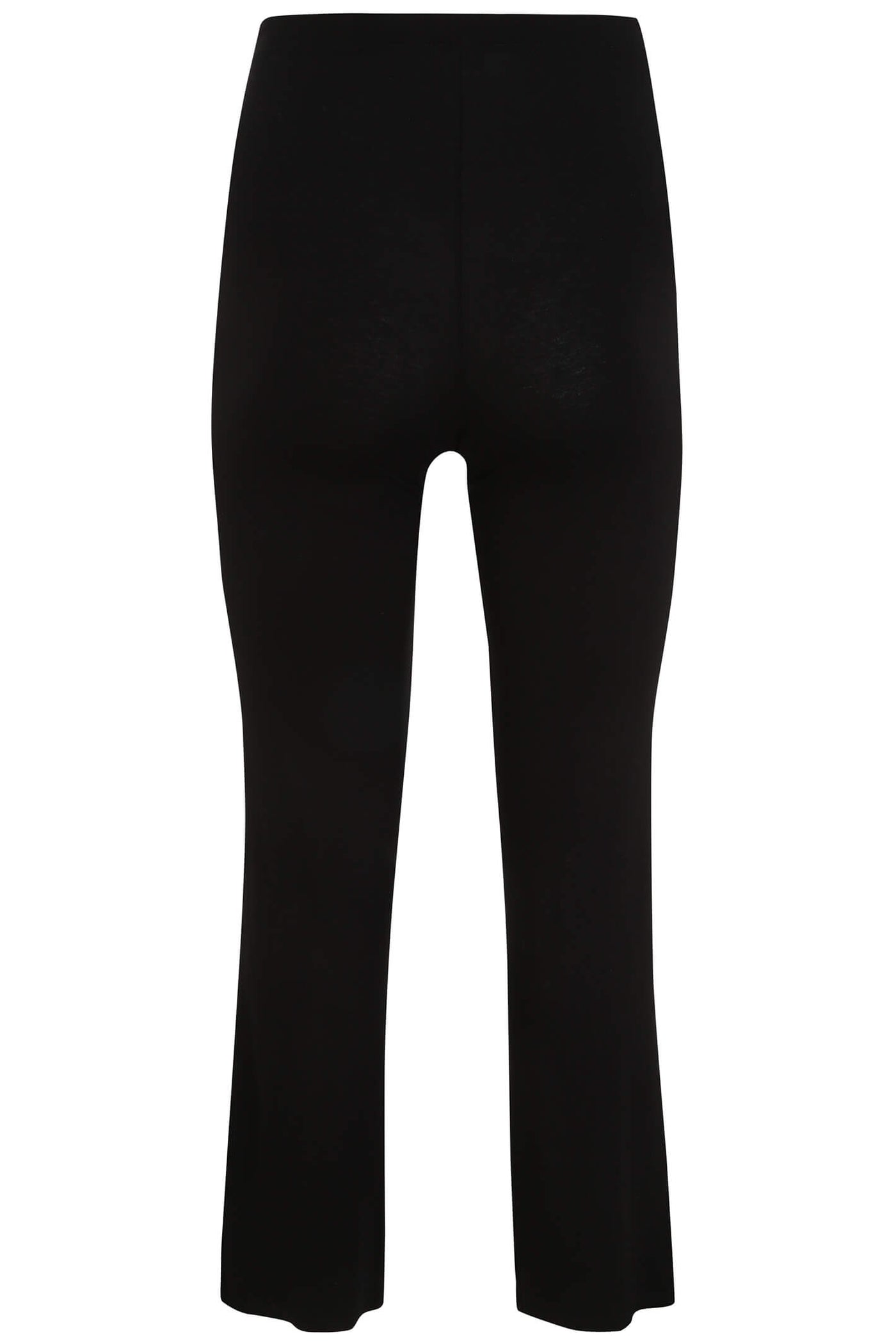 Doris Streich 809 270 Black Elastic Waist Pull-On Trousers - Rouge Boutique