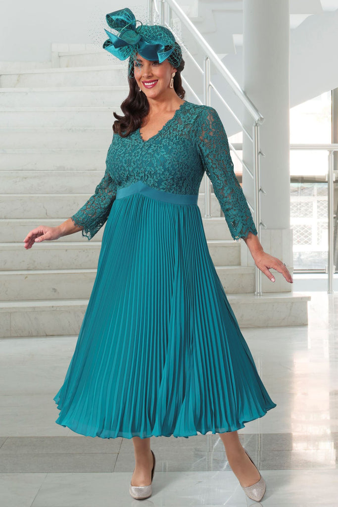 Dressed Up DU608E Teal Special Occasion Dress