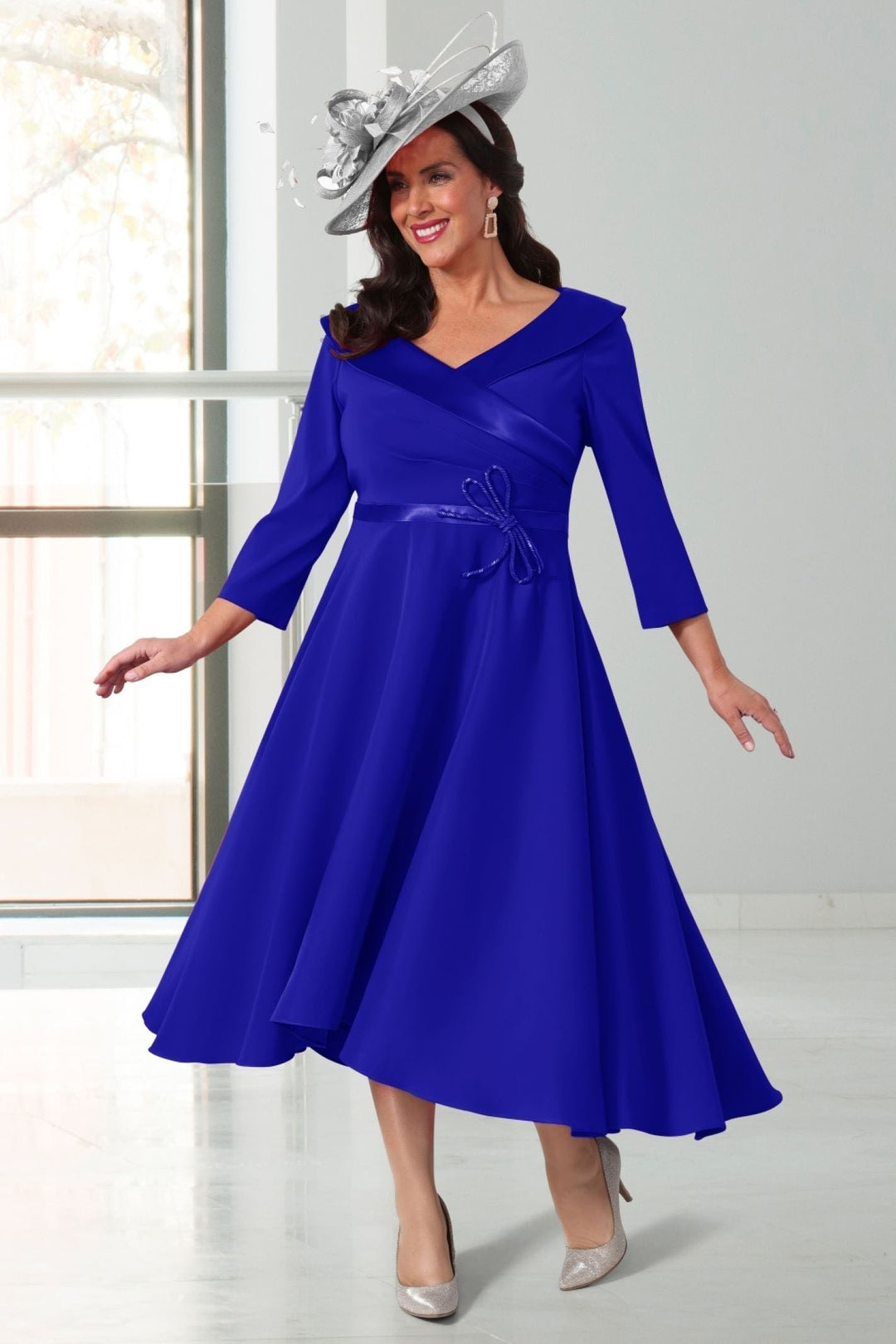 Dressed Up DU612E Cobalt Blue Special Occasion Dress - Rouge Boutique Inverness