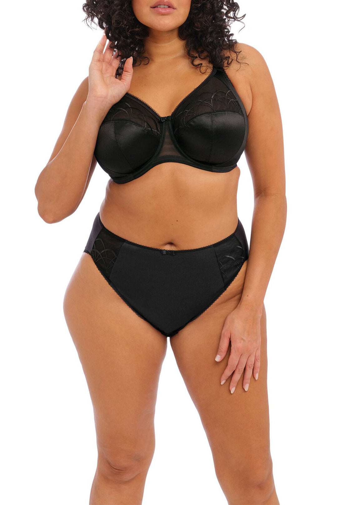 Elomi EL4033 Cate Black Wireless Side Support Bra