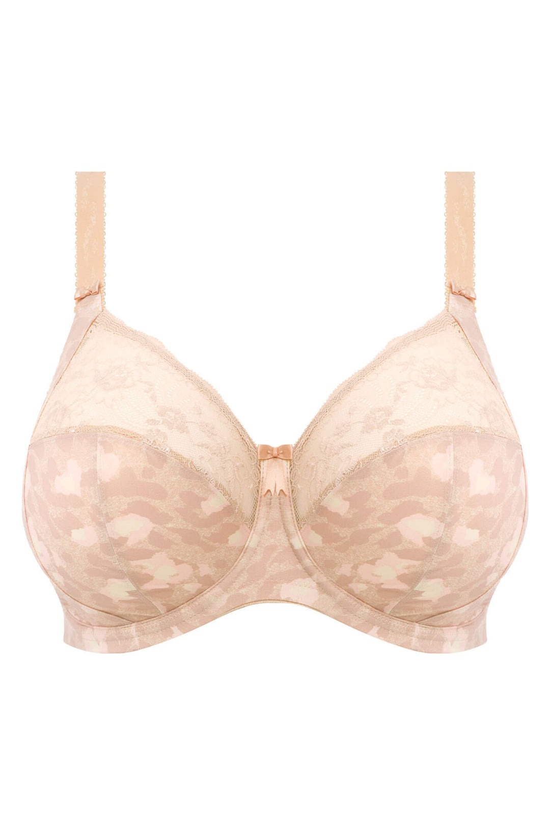 Elomi EL4110TOD Morgan Toasted Almond Taupe Stretch Banded Underwire Bra - Rouge Boutique Inverness