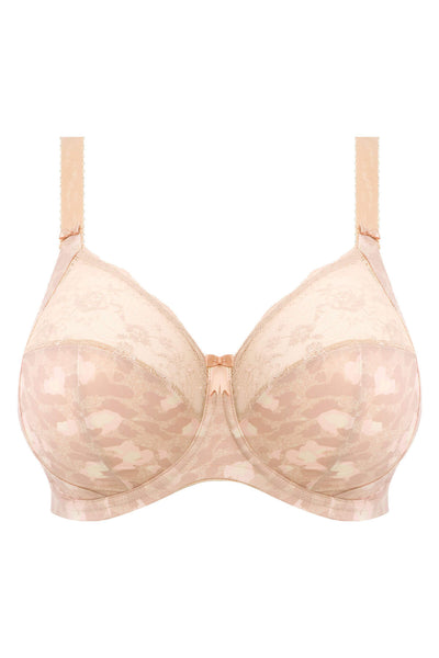 Elomi EL4110TOD Morgan Toasted Almond Taupe Stretch Banded Underwire Bra - Rouge Boutique Inverness