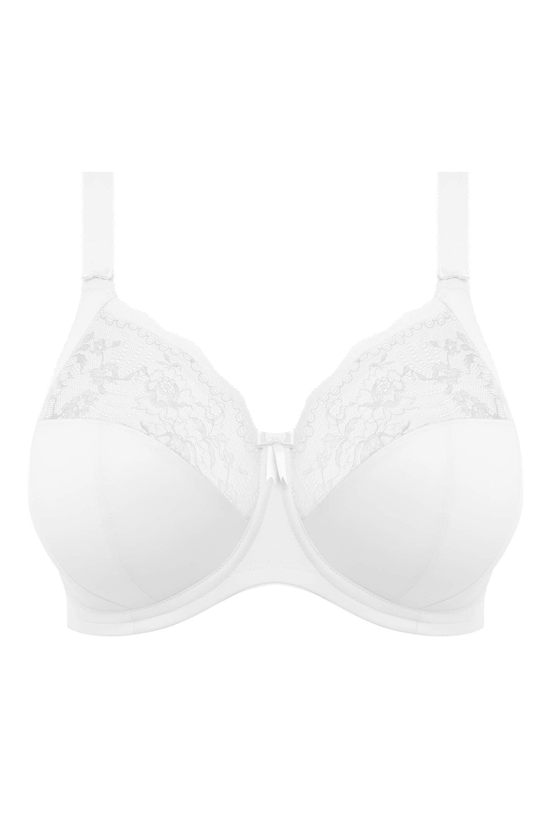 Elomi EL4111 Morgan White Stretch Banded Underwired Full Cup Bra - Rouge Boutique Inverness