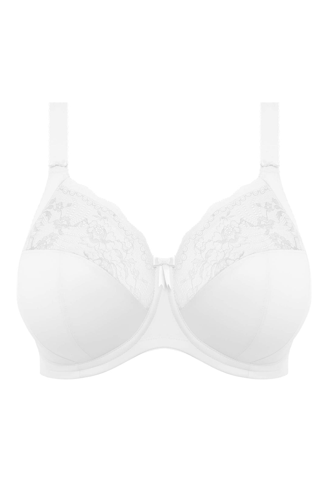 Elomi EL4111 Morgan White Stretch Banded Underwired Full Cup Bra - Rouge Boutique Inverness