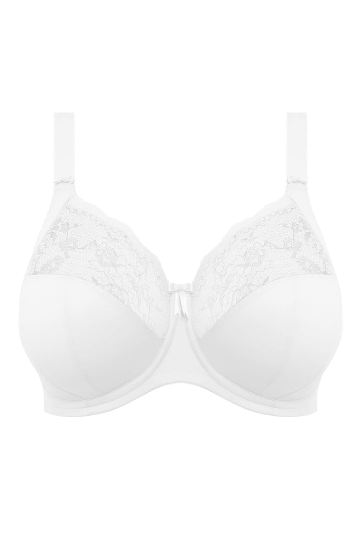 Elomi EL4111 Morgan White Stretch Banded Underwired Full Cup Bra - Rouge Boutique Inverness