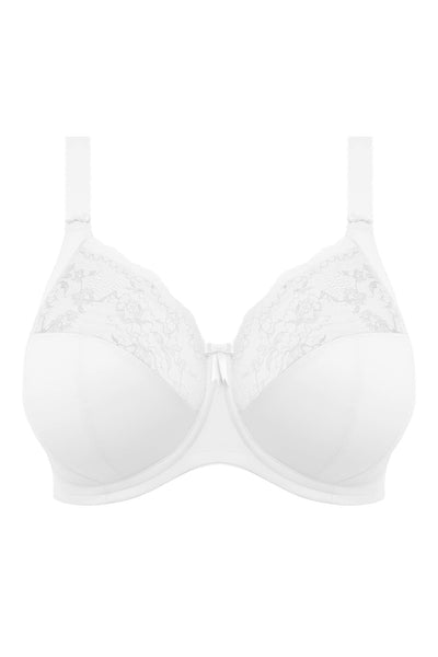 Elomi EL4111 Morgan White Stretch Banded Underwired Full Cup Bra - Rouge Boutique Inverness