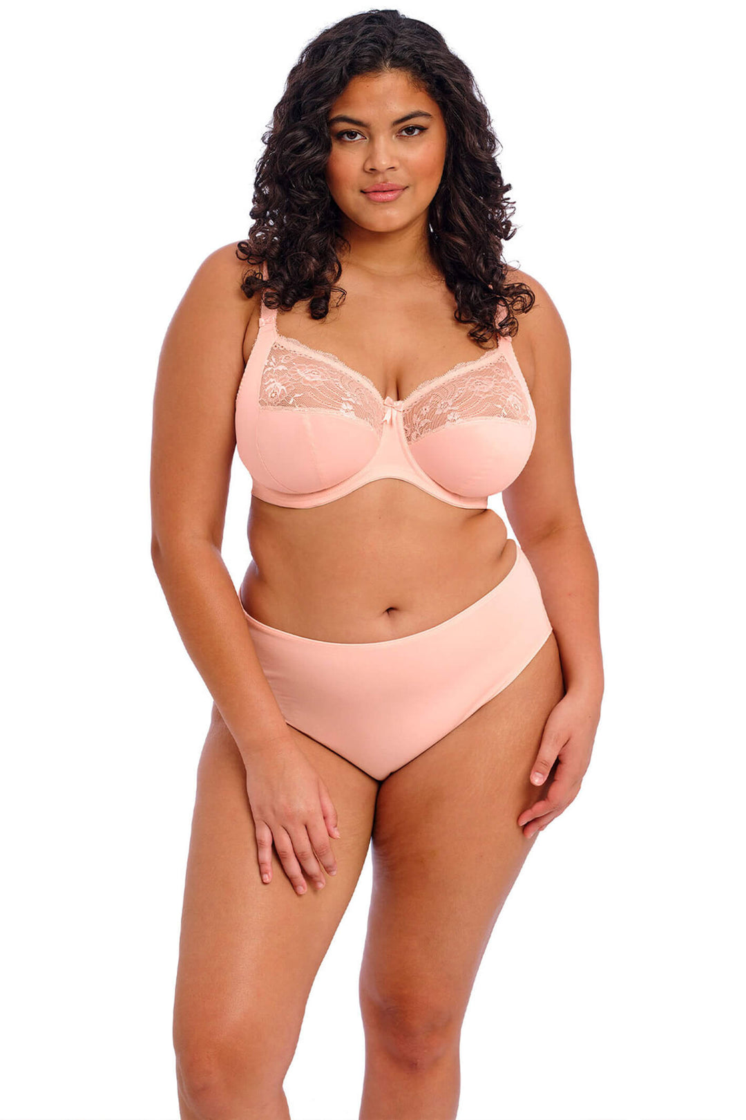 Elomi EL4111BAK Morgan Ballet Pink Stretch Banded Underwired Full Cup Bra - Rouge Boutique Inverness