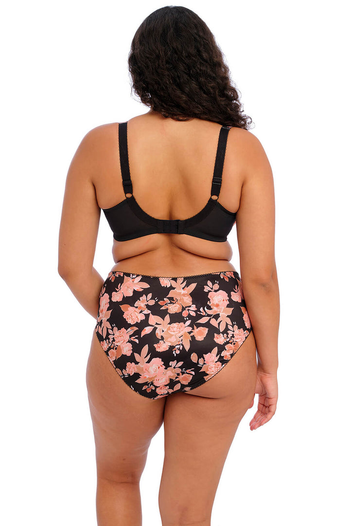 Elomi EL4116WCR Morgan Black Watercolour Full Brief - Rouge Boutique Inverness