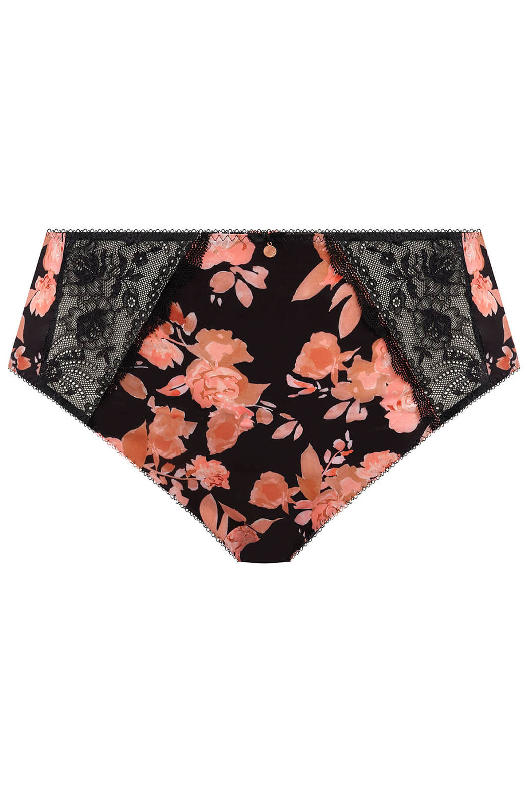 Elomi EL4116WCR Morgan Black Watercolour Full Brief - Rouge Boutique Inverness