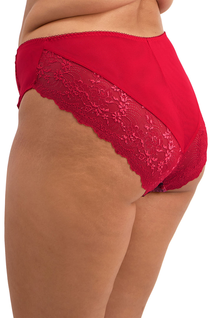 Elomi EL4118BEH Morgan Berry Crush Red Print High Leg Brief - Rouge Boutique Inverness