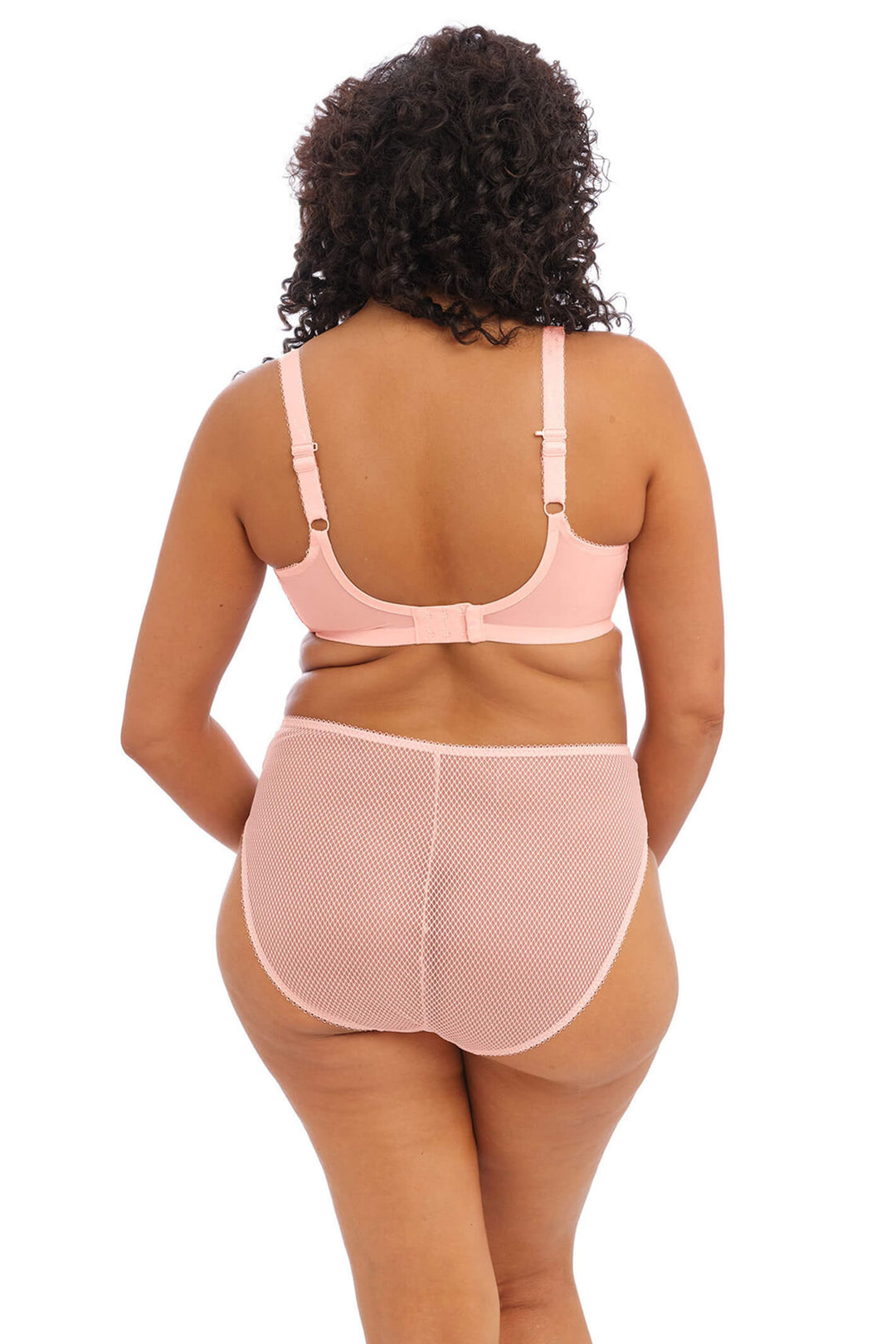 Elomi EL4382BAK Charley Ballet Pink Stretch Plunge Full Cup Bra - Rouge Boutique Inverness