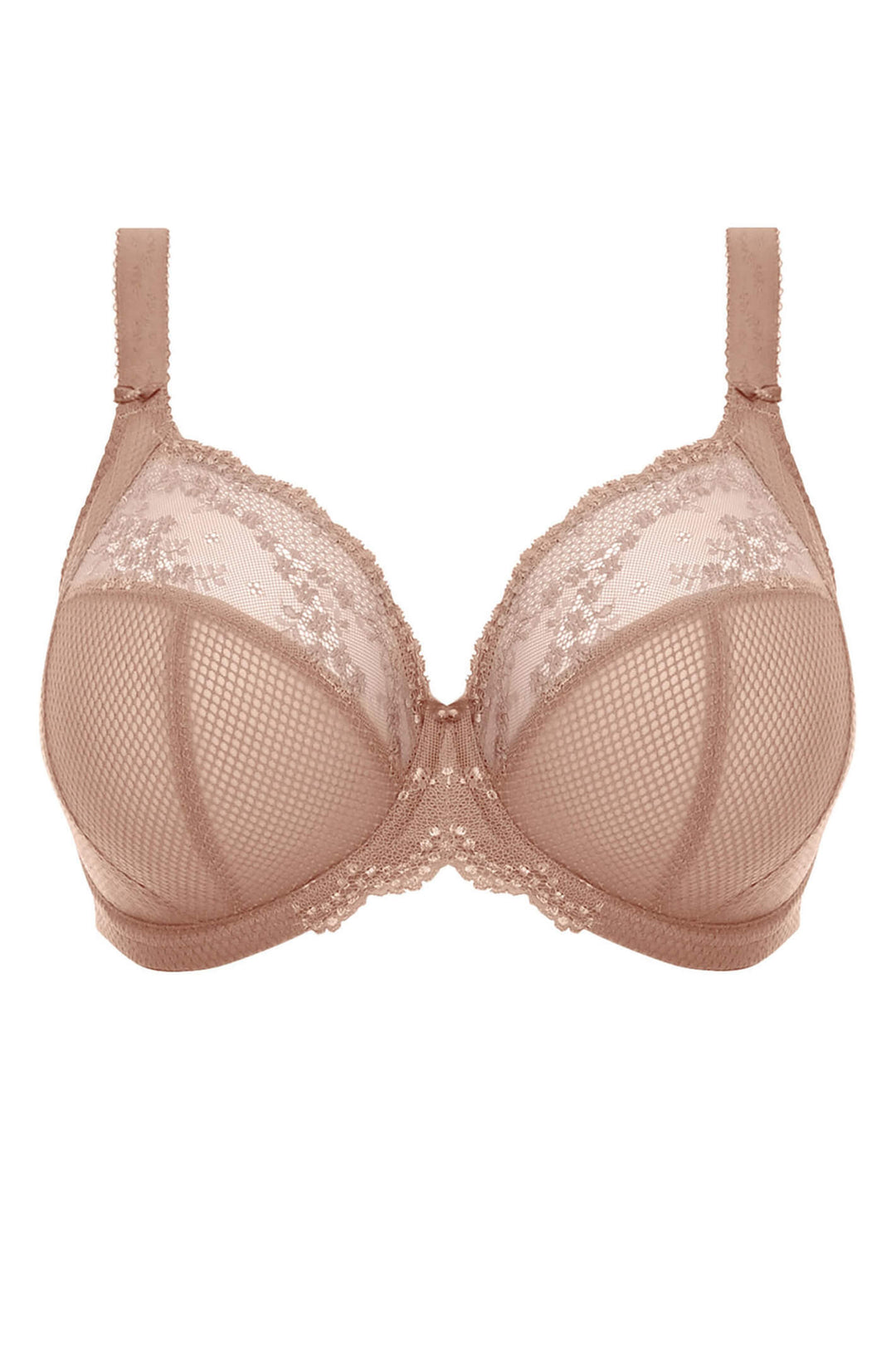 Elomi EL4382FAN Charley Fawn Stretch Plunge Underwired Full Cup Bra - Rouge Boutique Inverness